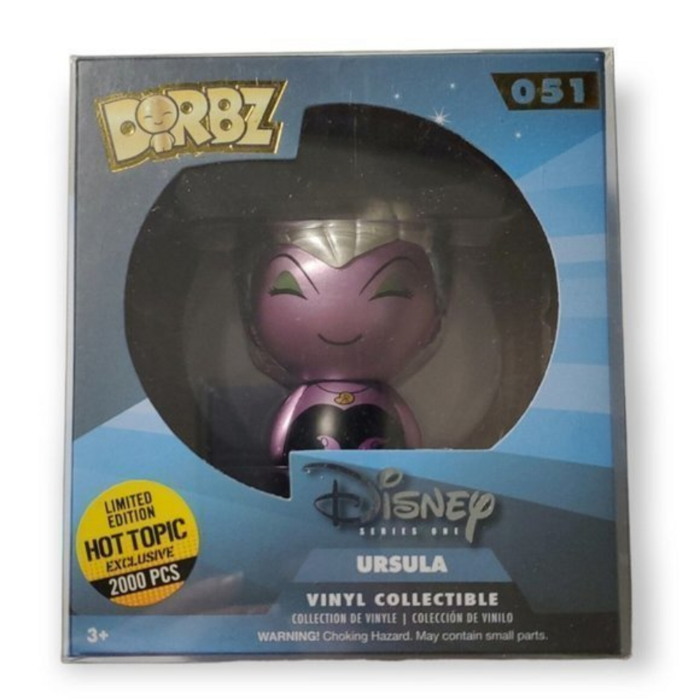 Funko Dorbz Ursula #051 Disney The Little Mermaid‎ Metallic Vinyl Figure 2000pcs